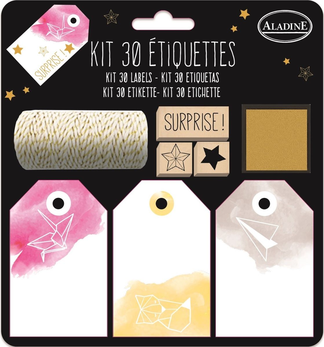 Aladine Zestaw do ozdabiania Tagów