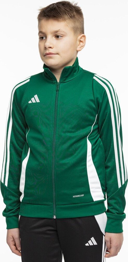 Adidas Bluza dla dzieci adidas Tiro 24 Training zielona IR7503 164cm