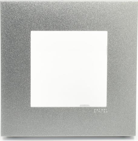Efapel EFAPEL QUADRO45 RAMKA 1-KROTNA ALUMINIUM 45910 KAL