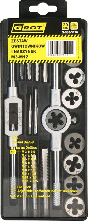 EPM Zestaw gwintowników i narzynek 20szt. (G-580-3190)