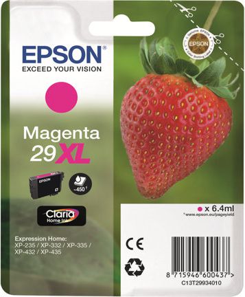 Tusz Epson Tusz Claria Home SP 29XL (Magenta)