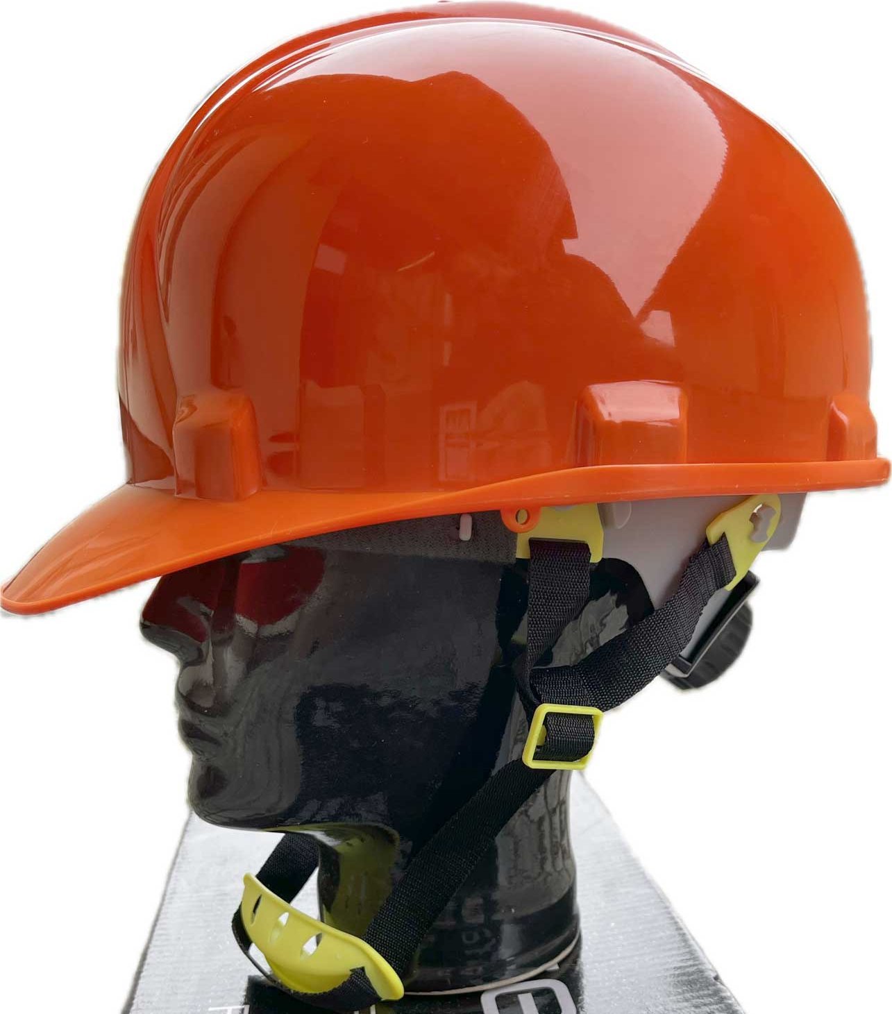 Dedra Kask Roboczy Z Paskiem Podbródkowym Helmet Erik Kask Ochronny Hdpe - Pomarańczowy Pgt St03-Yy101 Orange 5905616206493