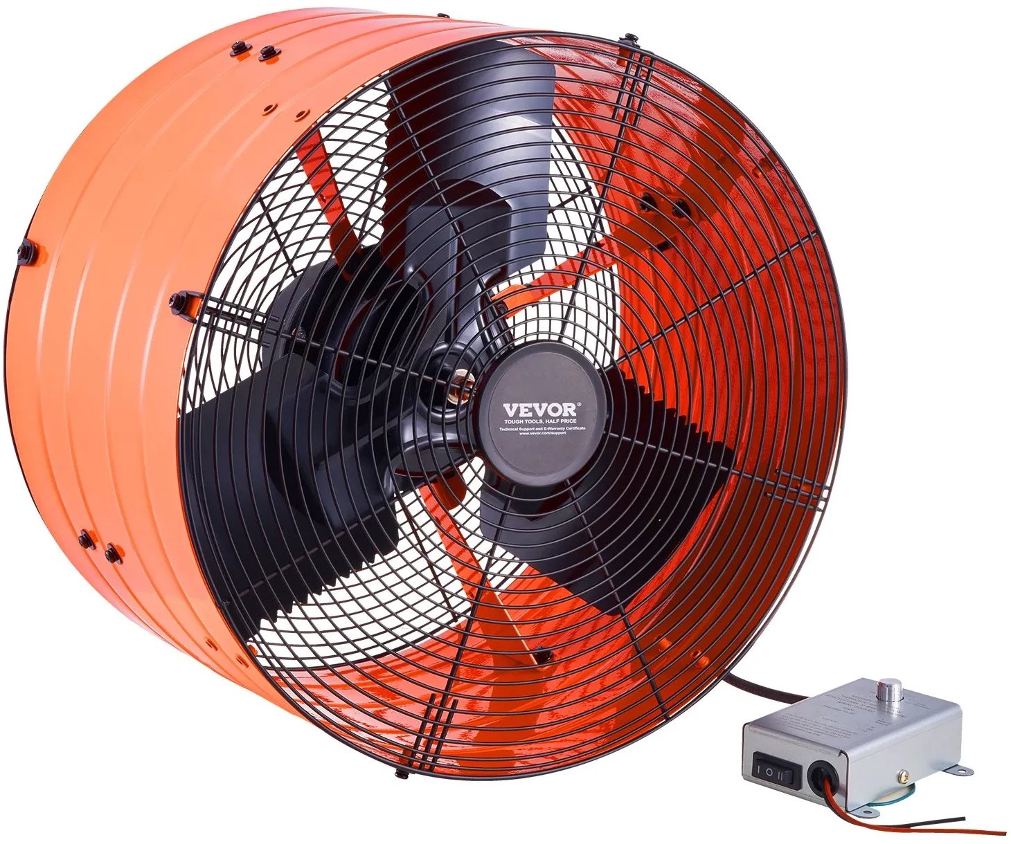 Wentylator dachowy 40 cm 2940 m/h z termostatem do poddasza mocny