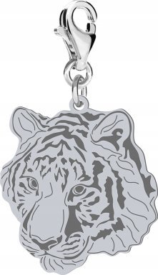 Radziszewska Jewellery Srebrny Charms TYGRYS DEDYKACJA GRATIS