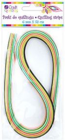 DP Craft Paski do quillingu 6 mm Basic