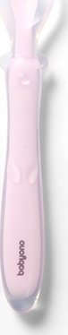 BabyOno 785/03 ŁYŻECZKA SILIKONOWA ELASTYCZNA RÓŻOWA