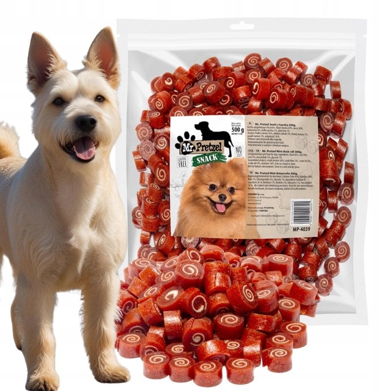 Mr. Pretzel Sushi z kaczką 500g