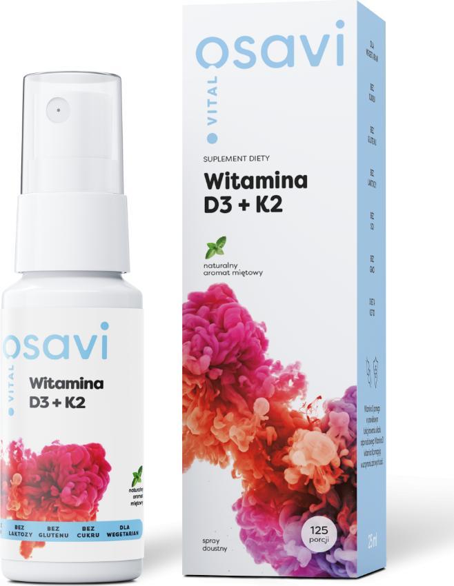 Active Edge Witamina D3 + K2 Spray Doustny - WYSYŁAMY W 24H!