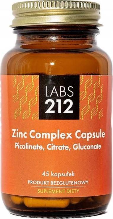 Labs212 LABS212 Zinc Complex Capsule 15 mg 45 kap