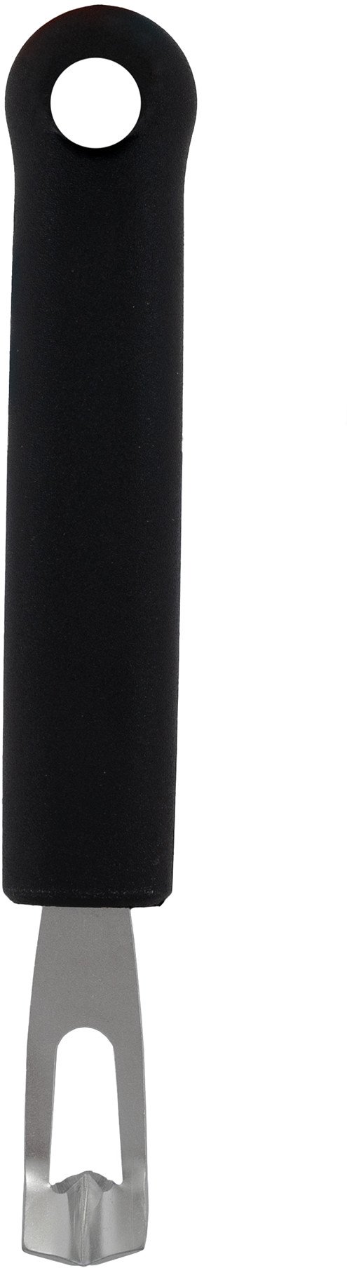 Nóż do carvingu 155 mm, kanałowy, długość ostrza 45 mm, czarny | TECHNICA, Silver Line