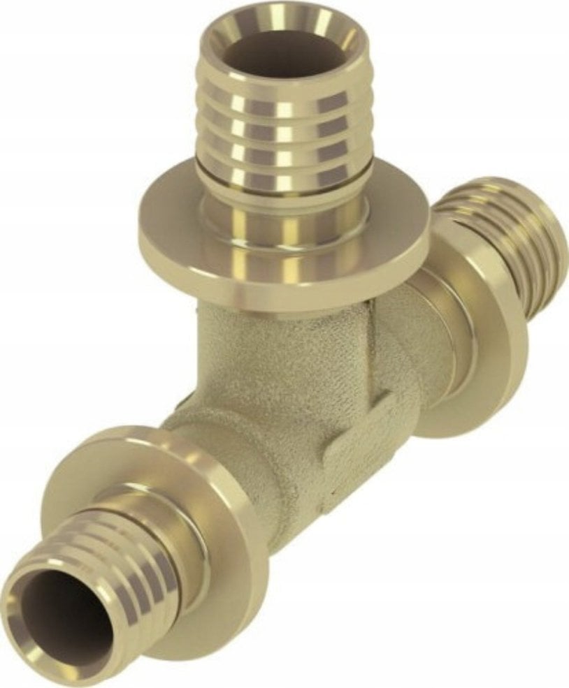 Tece Trójnik 25x25x25 mosiądz - 710025