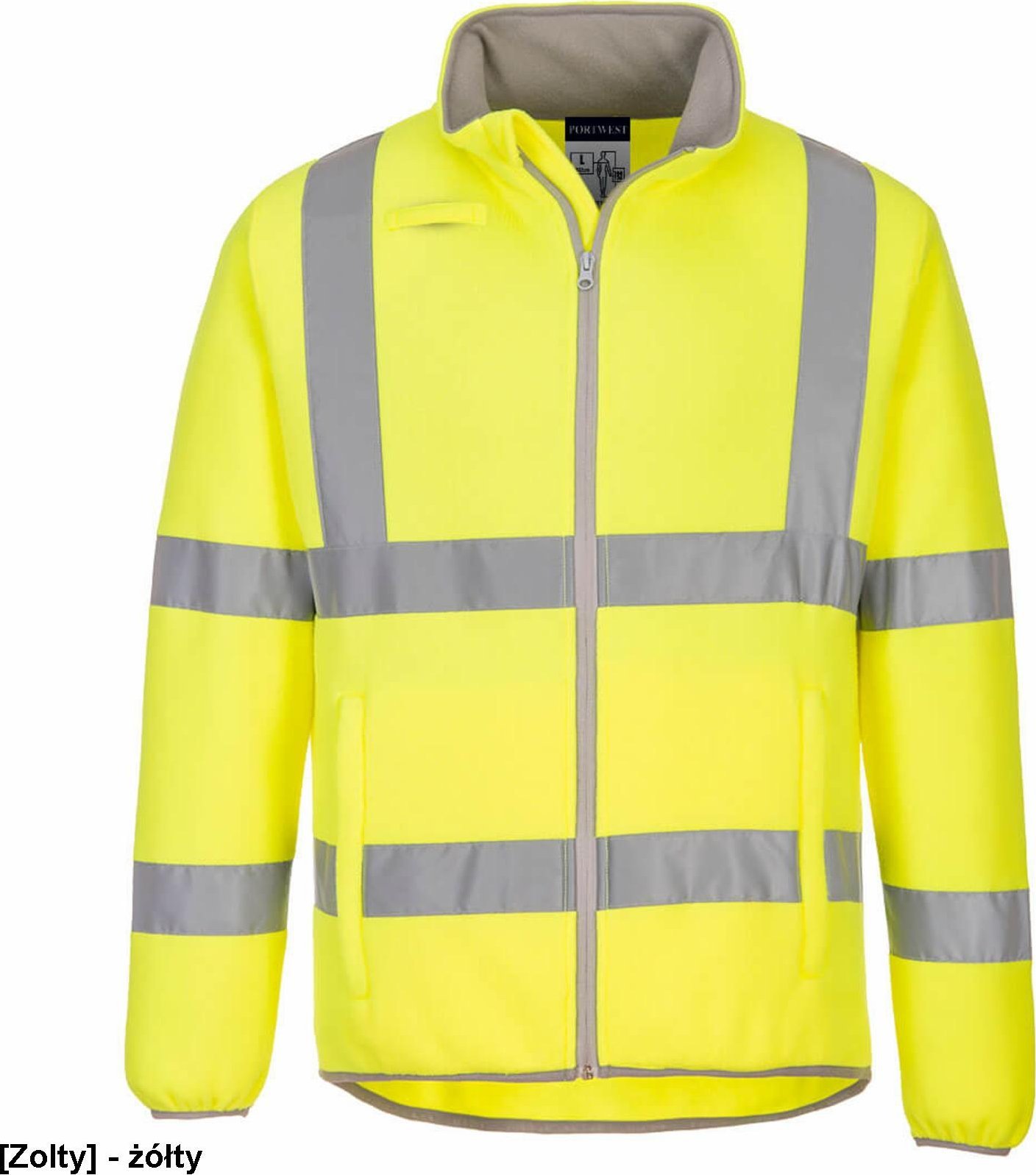 Portwest EC70 - Polar ostrzegawczy Eco - żółty 2XL