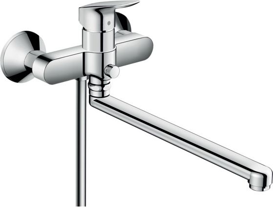 Bateria wannowa Hansgrohe Logis ścienne chrom (71402000)