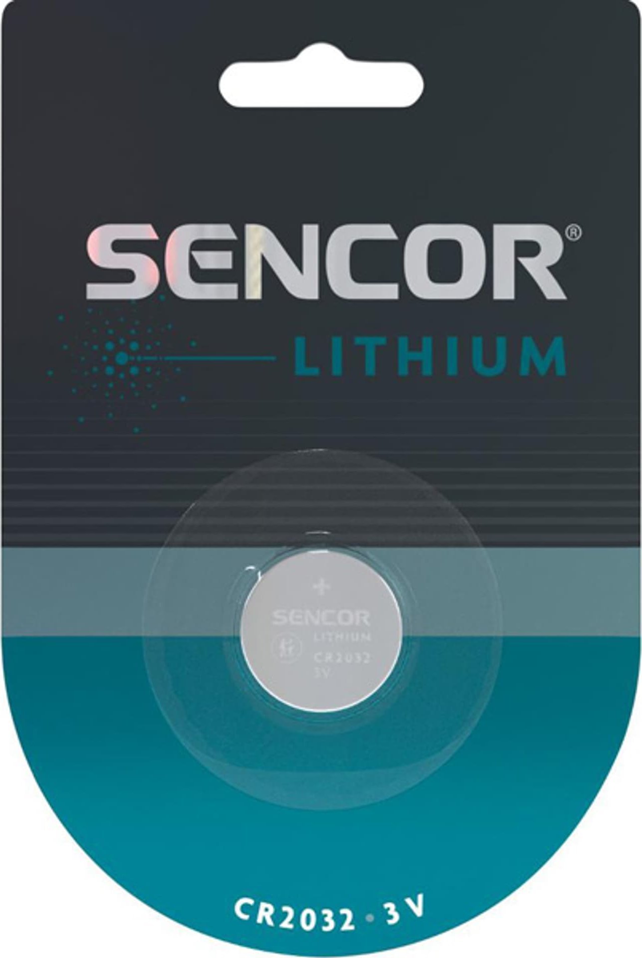 Sencor Bateria litowe, CR2032, CR2032, 3V, Sencor, blistr, 1-pack