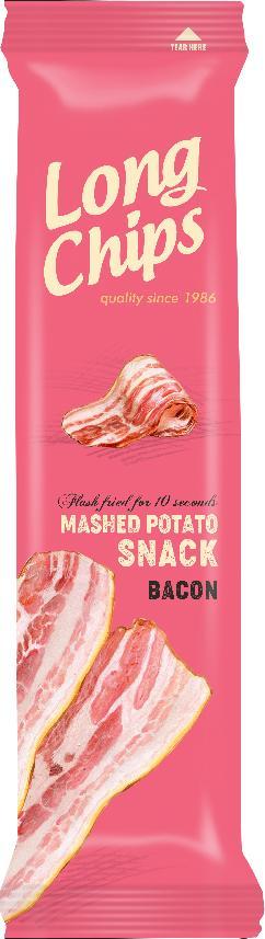 Pernes LTD Chipsy ziemniaczane o smaku bekonu 75 g