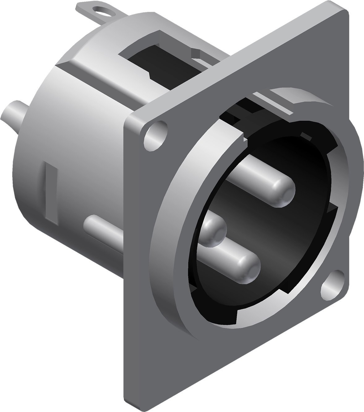 Adapter AV Procab PROCAB VC3MDL Złącze panelowe – złącze 3-pinowe męskie XLR