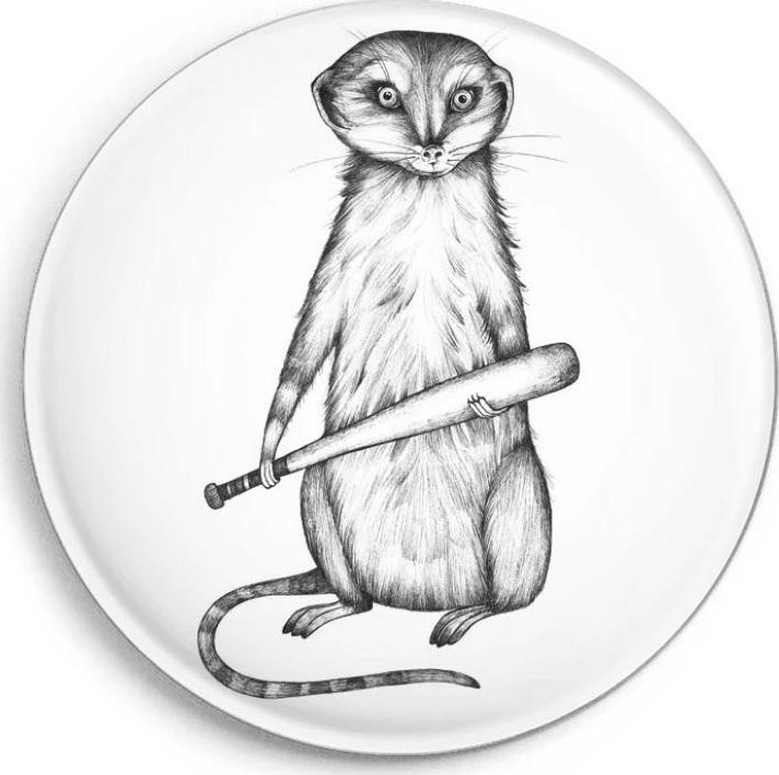 Magnes Surykatka Hitman Harry