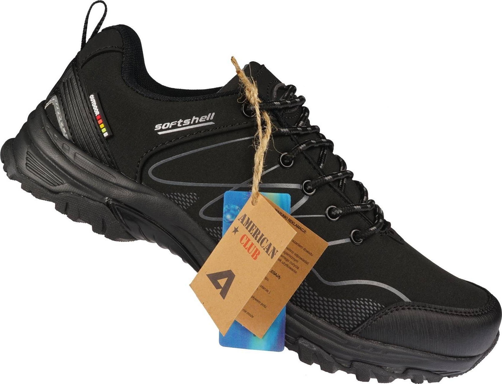 Buty trekkingowe męskie American Club Męskie buty trekkingowe American Club WT-120BL 41