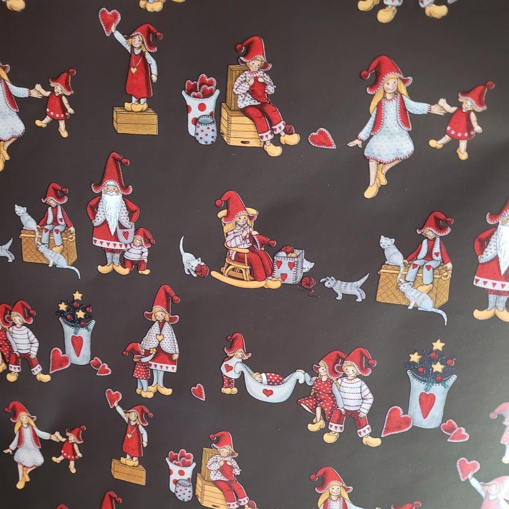 Fastima Papier świąteczny do pakowania 57cmx2m 2m560 mikołaj