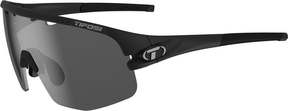 TIFOSI Okulary TIFOSI SLEDGE LITE matte black (3szkła Smoke, AC Red, Clear) (NEW)