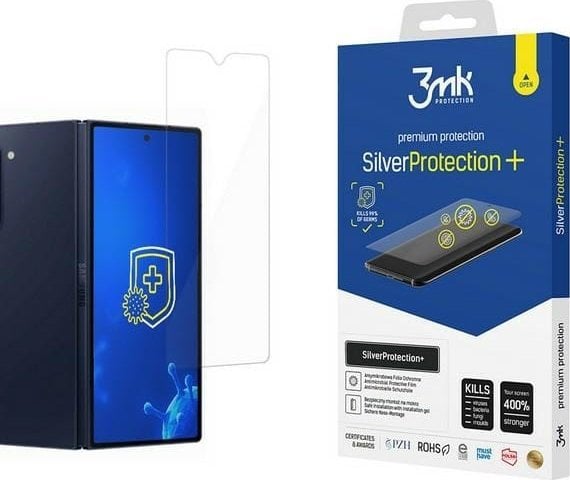 3MK 3MK SilverProtection+ Sam Z Fold 6 (front) Folded Edition Folia Antymikrobowa montowana na mokro