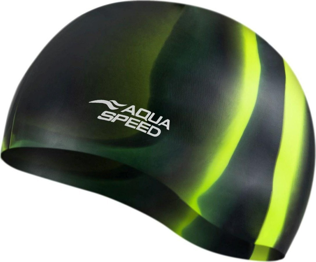 Aqua-Speed Czepek Pływacki Aqua Speed Bunt Black/Green
