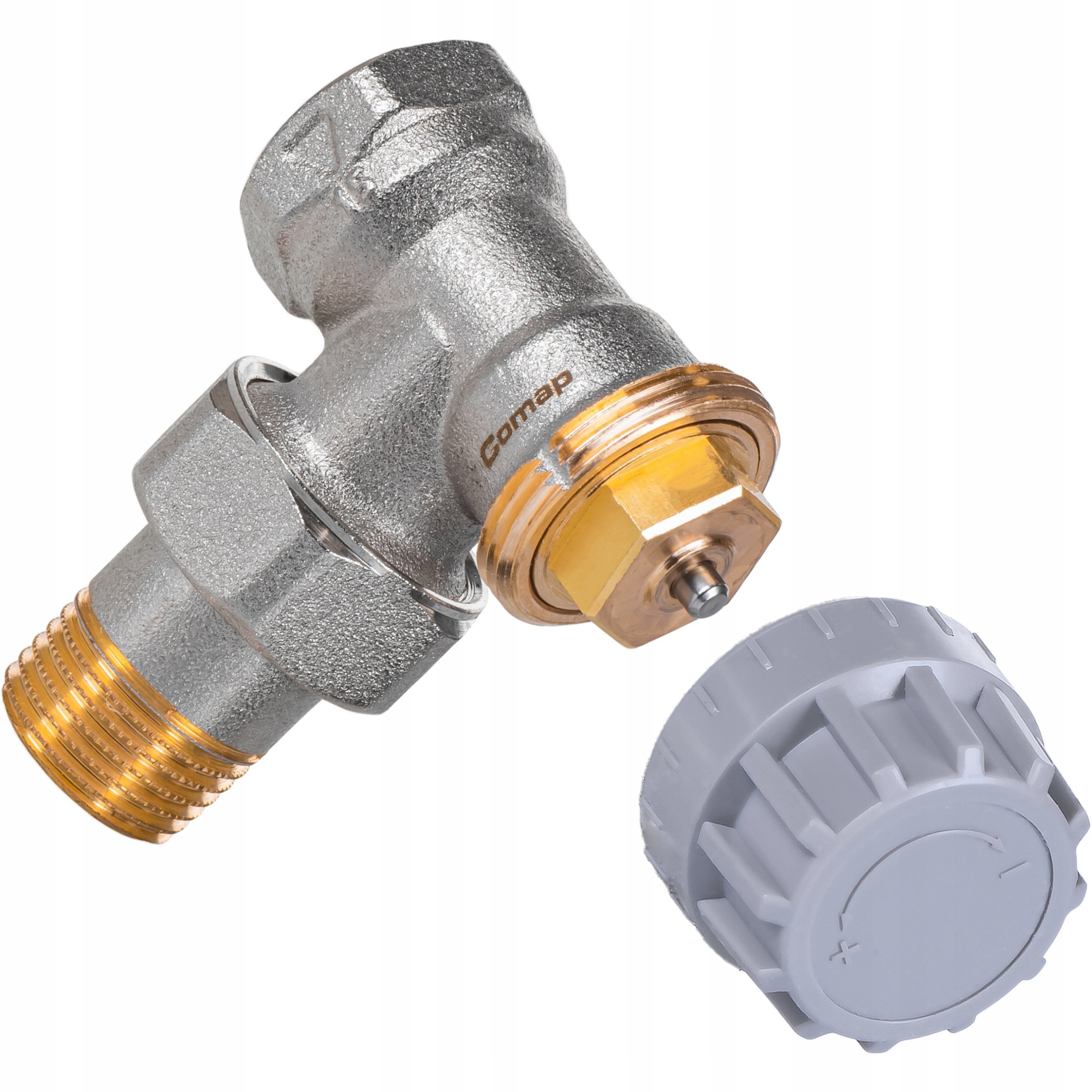 Zawór term. kątowy - 3/4 - Kv 0,95bez nastawy wstępnej COMAP