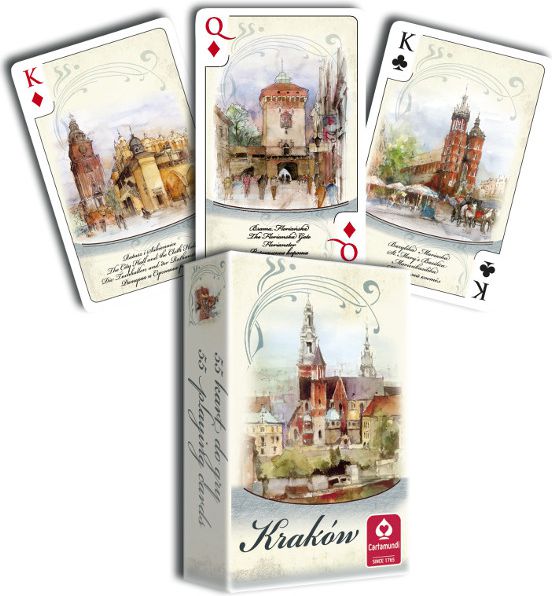 Cartamundi Karty Akwarele - Kraków 55l. (1289000328)
