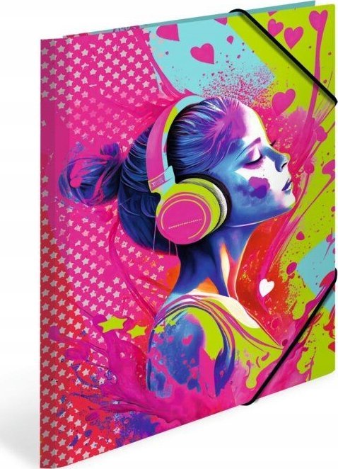 Herma HERMA Sammelmappen A4 Karton Music Girl