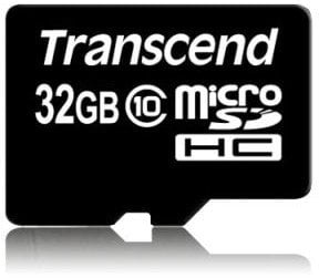 Karta Transcend 10M MicroSDHC 32 GB Class 10 (TS32GUSDC10M)