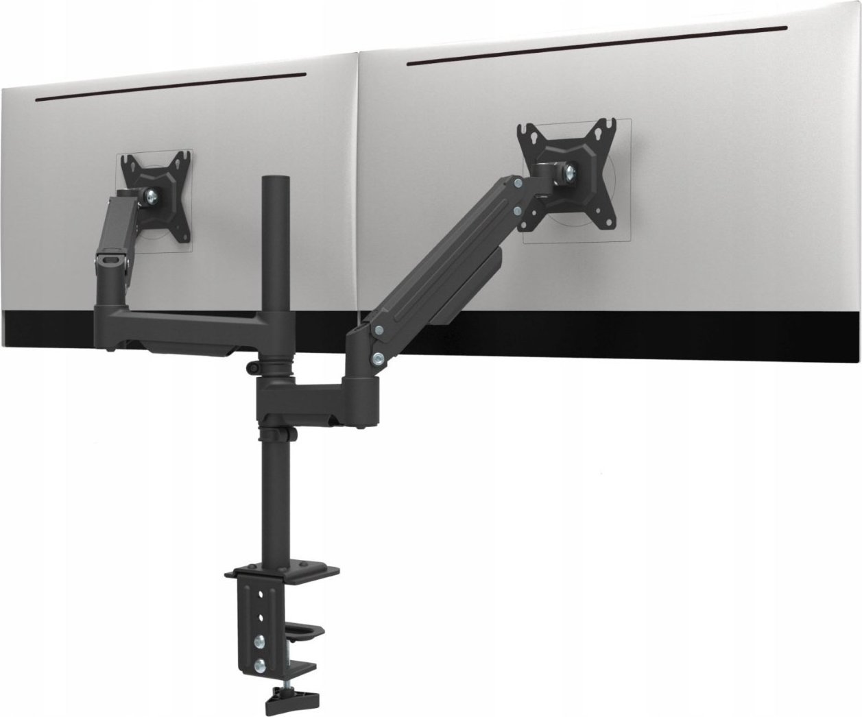 VETOUSON Uchwyt biurkowy na 2 monitory 13" - 32" (VX-092)