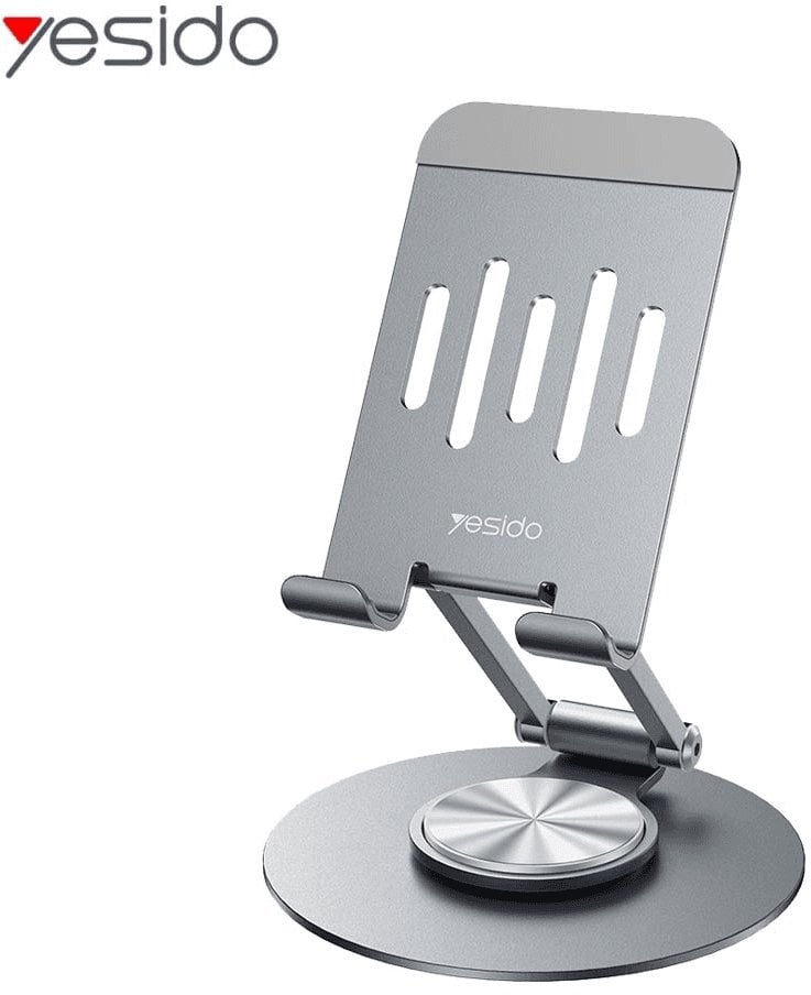 Yesido yesido Uniwersalny Uchwyt C299 na Biurko (składany, rotacyny) SILVER srebrny