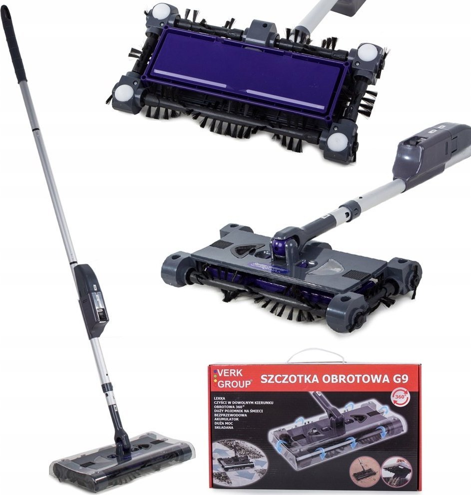 Verk RĘCZNY ODKURZACZ ELEKTRYCZNA SZCZOTKA KASIA KAŚKA