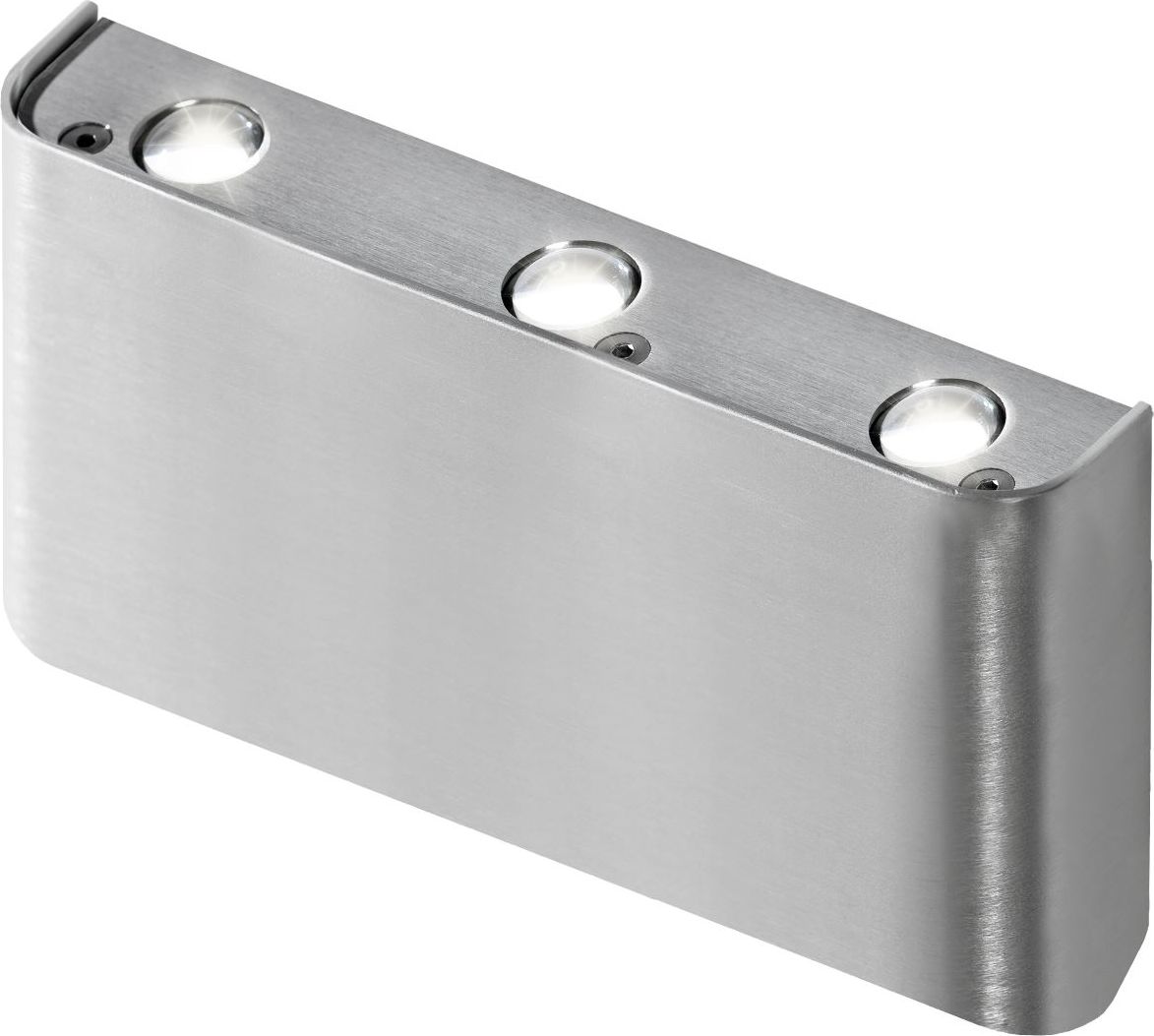 Kinkiet Azzardo Kinkiet GINNO 3 aluminium (AZ 0766 | GM1300-ALU) - AZZARDO