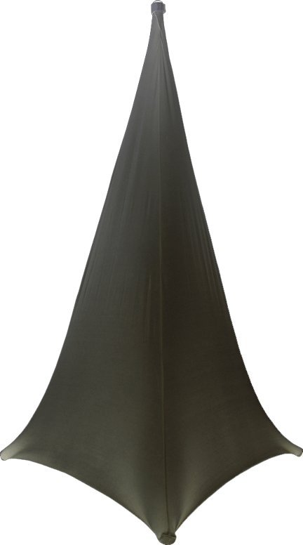 Materiał na statyw kolumnowy LYCRA-STAND-1.2M-BK one size