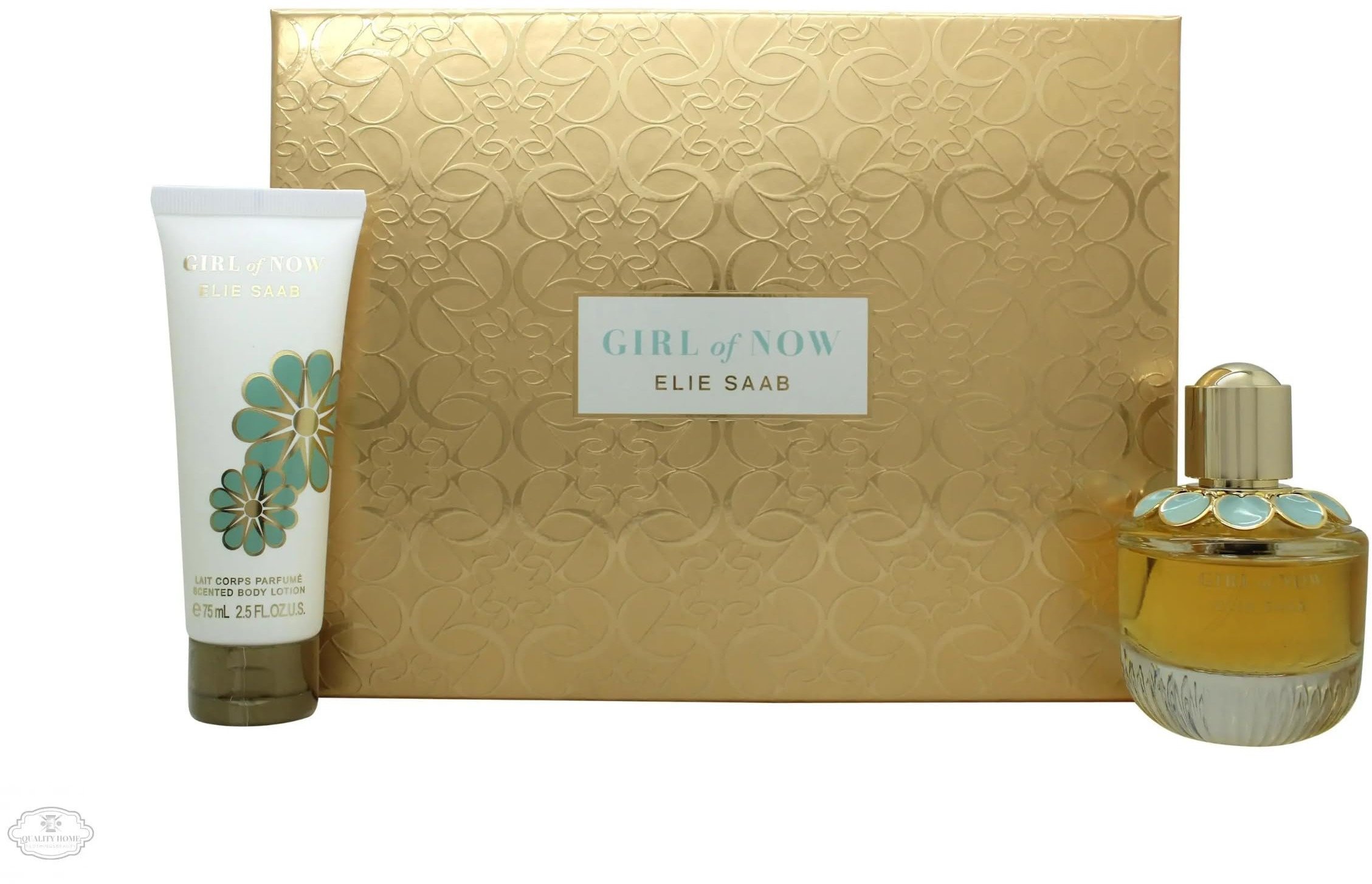 Set Elie Saab: Girl of Now, Eau De Parfum, For Women, 50 ml + Girl of Now, Hydrating, Body Lotion, 75 ml For Women