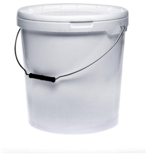 BUCKET PLASTIC FOOD WITH COVER 20 L