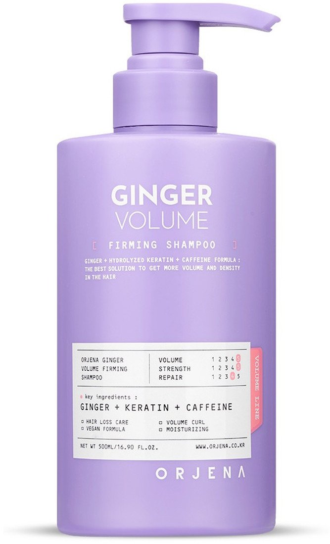 Orjena Firming szampon do włosów zwiększający objętośćginger volume 500ml