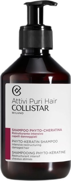 Phyto COLLISTAR_Attivi Puri Phyto-Keratin Shampoo szampon do włosów 250ml
