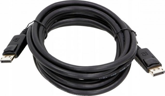 Kabel Pawonik DisplayPort - DisplayPort 5m czarny (134)