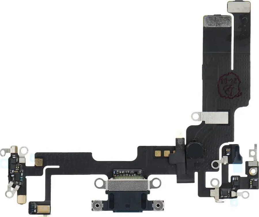 Taśma ładowania USB do IPHONE 14 czarna OEM