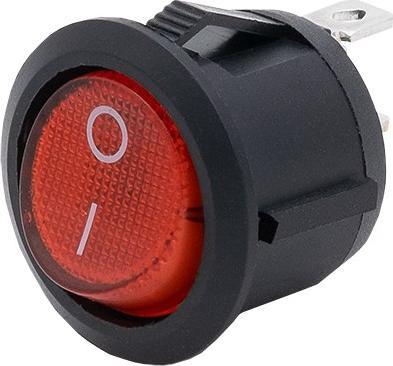 Volteo WYŁĄCZNIK DWUBIEGUNOWY OKRĄGŁY PODŚWIETLANY