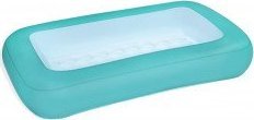 Bestway Bestway 51115 Basenik prostokątny dmuchany z pompowanym dnem Lazurowy 1.65m x 1.04m x 25cm