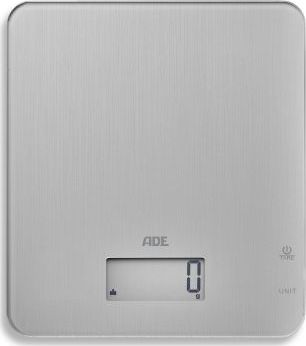 Waga kuchenna ADE Waga ADE Cleo kuchenna, do 5 kg, 19 x 22 cm, szara