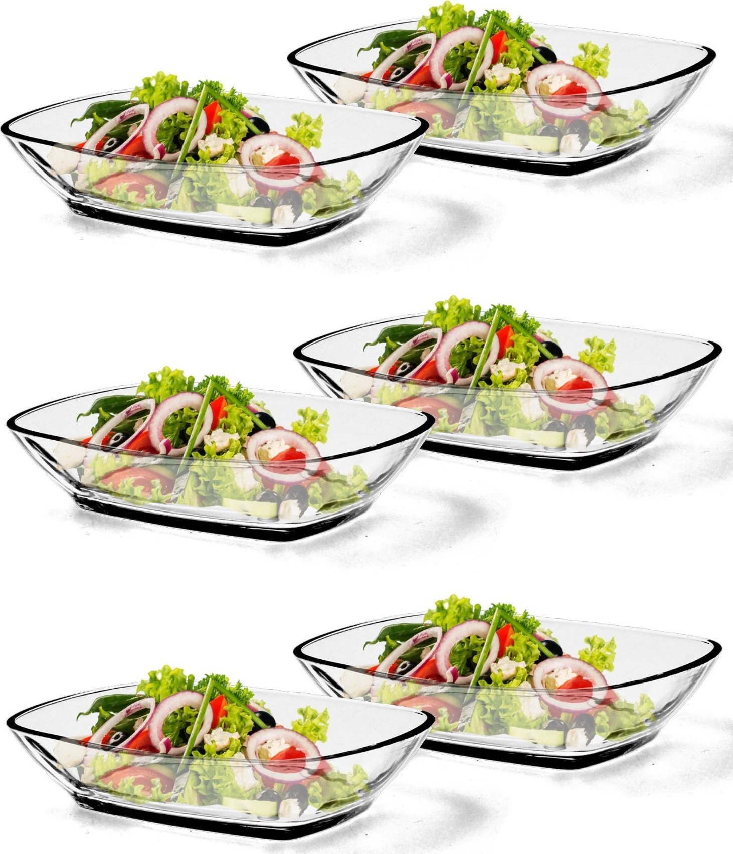 Kadax KADAX Salaterka Miska 230ml Przekąski Owoce 6szt