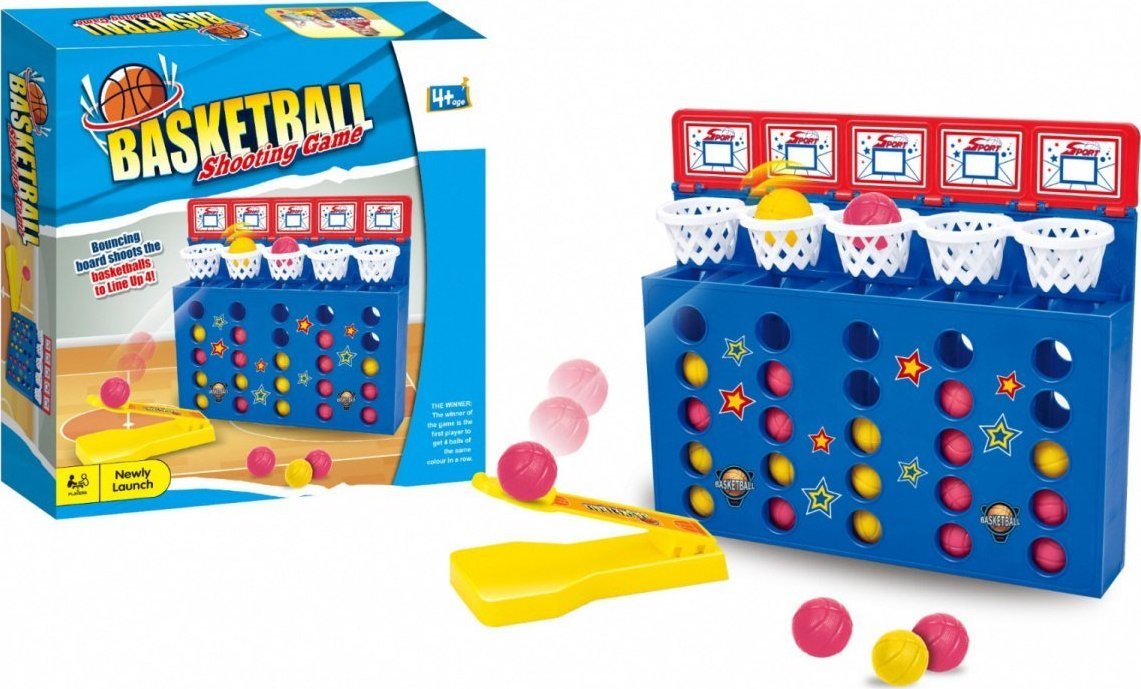 Ramiz Logiczna gra zręcznościowa "Koszykówka - 4 w rzędzie"