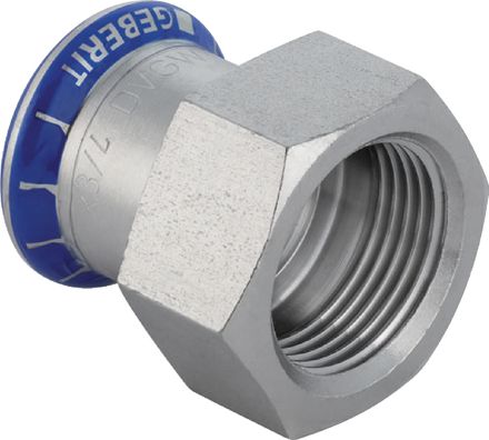Geberit Złączka Mapress Edelstahl przejściowa GW 15mm x 1/2" (31802)