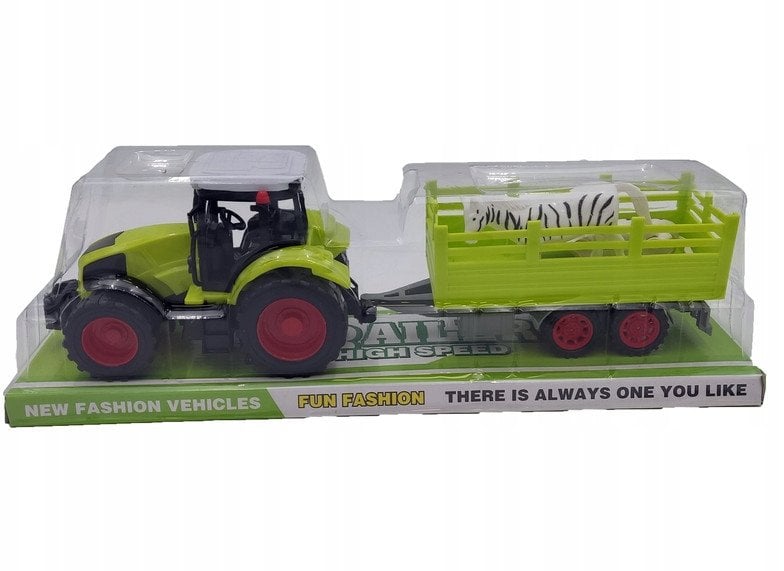Traktor ze zwierzętami