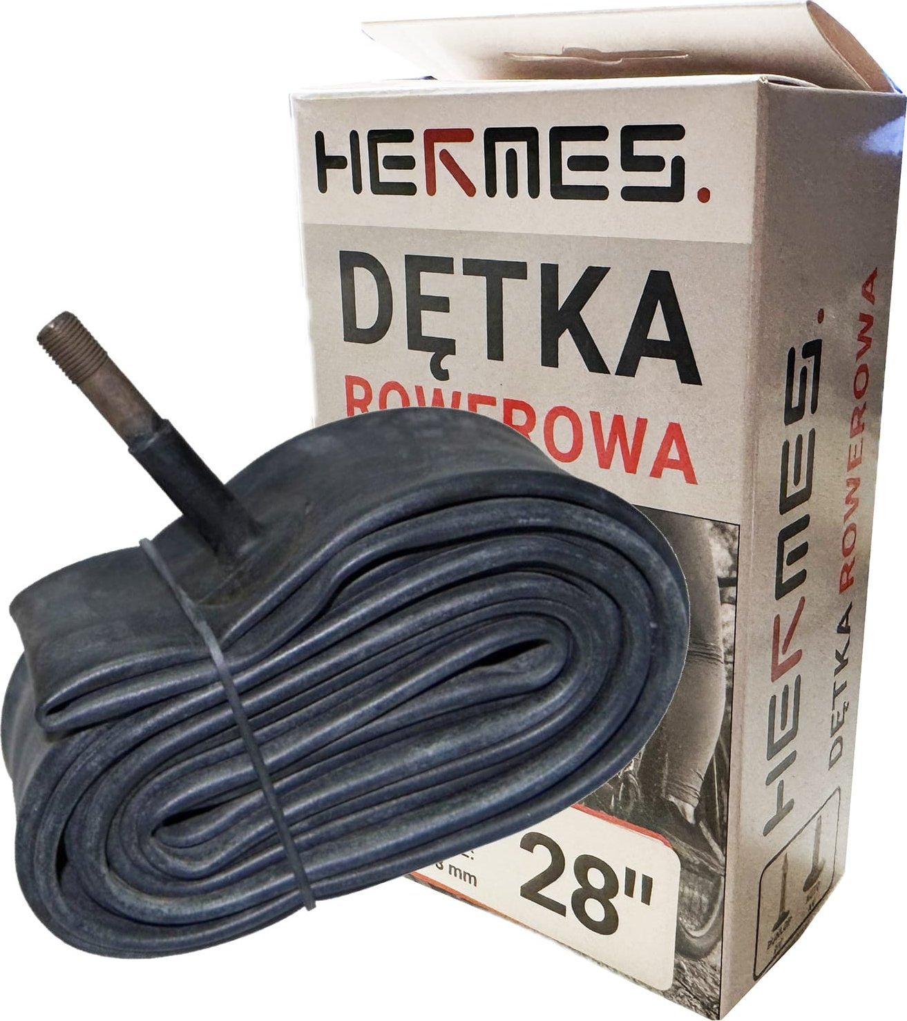 Dętka rowerowa Hermes 28 x 1,375-1,625 AV 48