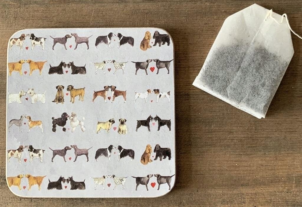 Teka Podkładka pod kubek C196 Urocze pary psów